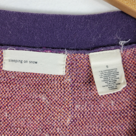 Sleeping on Snow Blooming Jaquard Floral Embroidered Long Button Down Cardigan - Picture 5 of 7